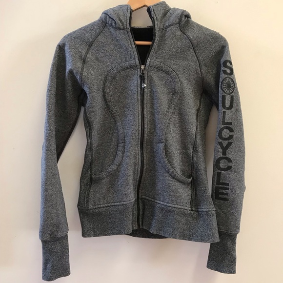 lululemon athletica Tops - Lululemon Soulcycle Scuba Hoodie Sweatshirt 6